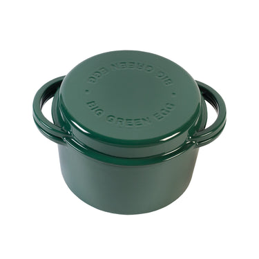 Im Green Dutch Oven Rund können Sie garen, kochen, backen und braten. Ein echter Allrounder also!