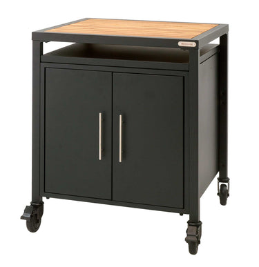 Big Green Egg Cabinet mit Schwenkrollen
