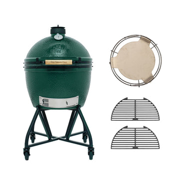 Mit dem Big Green Egg XLarge können sehr viele Gäste auf einmal Ihre schmackhaft gegarten Zutaten und Gerichte genießen.
