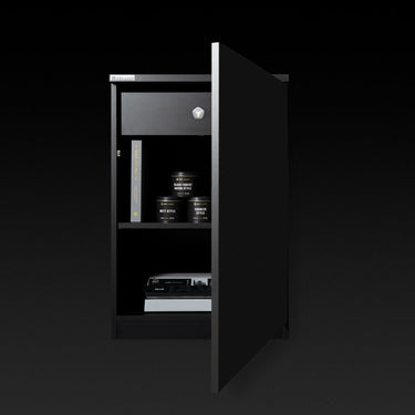Unterschrank fĂĽr DRY AGER DX 500 mit verstellbaren FĂĽĂźen und Soft-Close