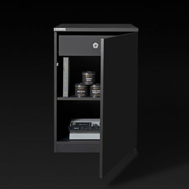 Unterschrank für DRY AGER DX 500 mit verstellbaren Füßen und Soft-Close