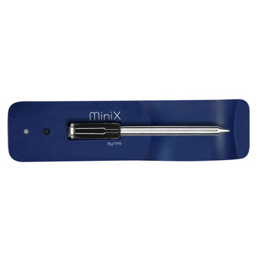Das MeatStick Thermometer Mini X Blau ist das kompakteste Bluetooth-Fleischthermometer.