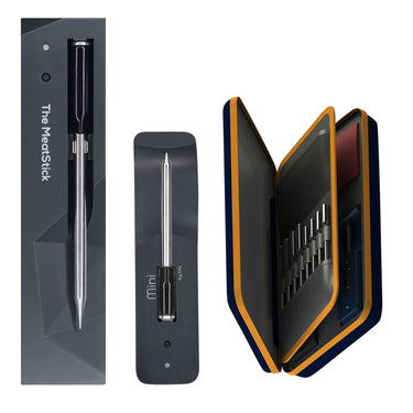 The MeatStick Thermometer Set 7 – zwei kabellose Thermometer für präzises Kochen.