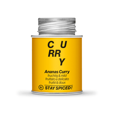 Ananas Curry Gewürzmischung von Stay Spiced, 70 g Schraubdose