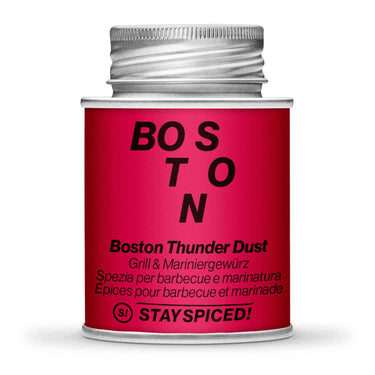 Boston Thunder Dust Grillgewürz mit Ahornsirup, Chili und Meersalz