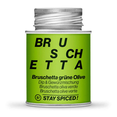 Bruschetta mit grüner Olive von Stay Spiced