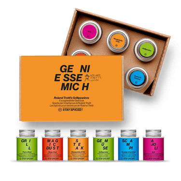 Trettl Gewürzbox mit 6 Sorten von Stay Spiced