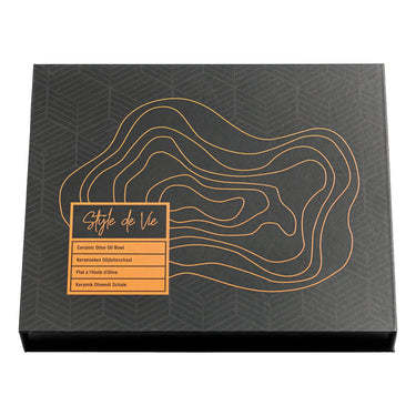 Style de Vie Olivenölschale Keramik groß