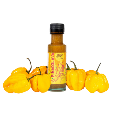 Piñacolava Chilisauce mit tropischer Ananas und feuriger Habanero Schärfe