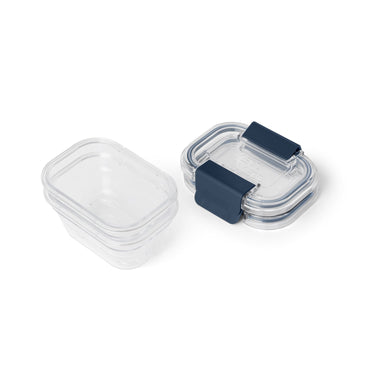 Kleiner, robuster Food Storage Behälter in Navy für unterwegs