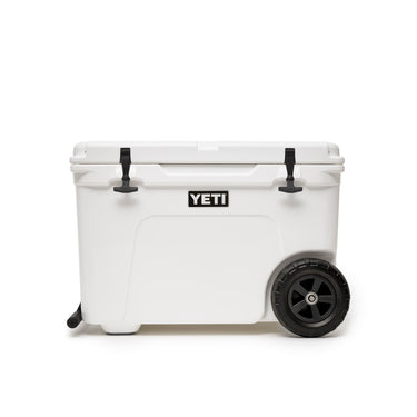 Tundra Haul White von YETI – ideal für den einfachen Transport von Lebensmitteln.