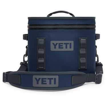 Hopper Flip 12 in Navy – die robuste und auslaufsichere Kühltasche für Tagesausflüge.