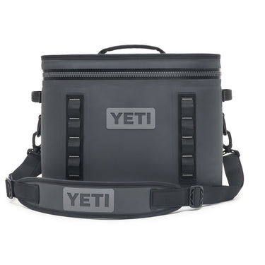 Hopper Flip 18 in Charcoal – Platz für Mittagessen und ein Sechserpack.