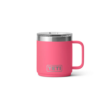 Die Rambler Tasse 10 Oz in Tropical Pink isoliert perfekt heiße und kalte Getränke.