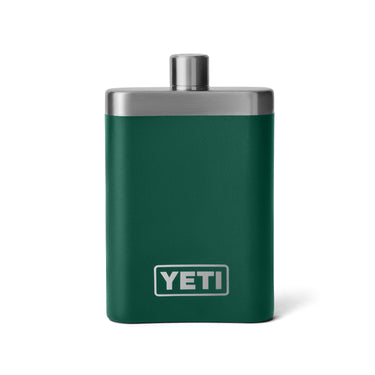 YETI Rambler Flask in Black Forest Green – limitierter Flachmann aus Edelstahl