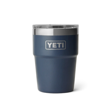 Stapelbarer YETI Rambler 16 Oz Cup in der Farbe Navy