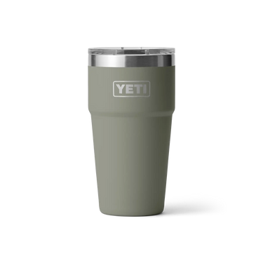 YETI Rambler Stackable Cup in Pampa Green mit doppelwandiger Isolierung