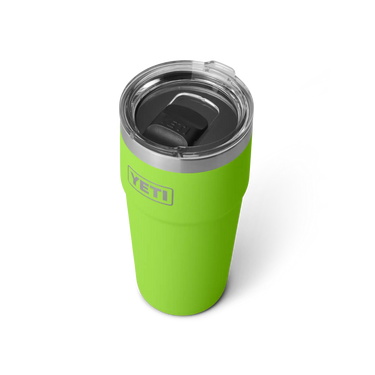 Rambler 20 Oz stapelbarer Edelstahlbecher in der Farbe Venom für kalte und heiße Drinks
