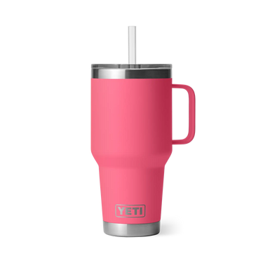 Großer YETI Rambler 35 Oz Becher in der Farbe Tropical Pink