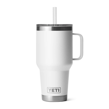 YETI Rambler Straw Mug in White mit auslaufsicherem MagSlider Deckel