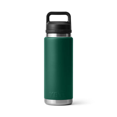 YETI Rambler 26 oz Bottle Chug in Black Forest Green – robuste Edelstahl-Trinkflasche