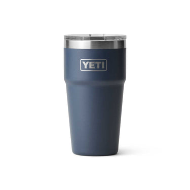 Stapelbarer YETI Becher in Navy, 591 ml, spülmaschinenfest.