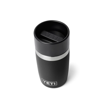 YETI Rambler 8 Oz Travel Bottle in Black mit praktischem Trinkverschluss