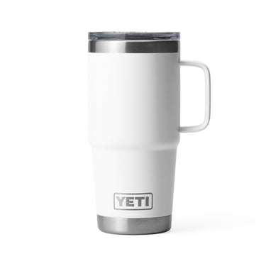 Rambler 20 Oz Travel Mug in White – zeitloses Design für jeden Tag.