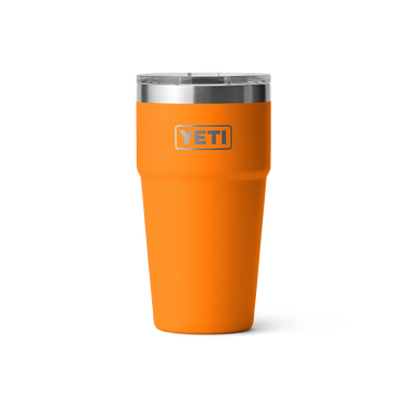 YETI Rambler 20 Oz in King Crab, kompakt für Getränkehalter und Reise