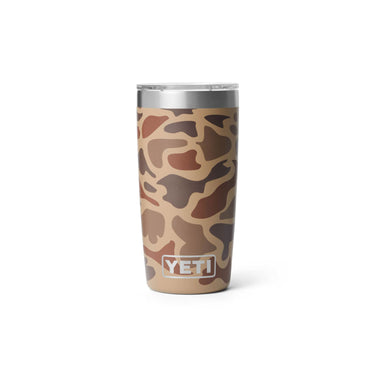 YETI Rambler 10 oz Tumbler in Wetlands Camo – kompakter Thermobecher mit 296 ml Volumen