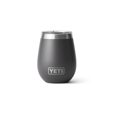 Rambler 10 Oz Wine Tumbler in Charcoal – eleganter Becher für jeden Anlass.