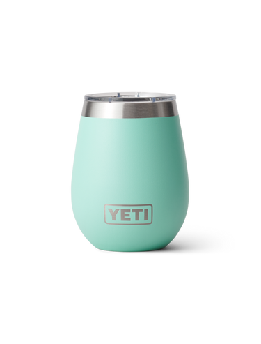 Rambler 10 Oz Wine Tumbler in Seafoam – frischer Farbton für entspannte Abende.