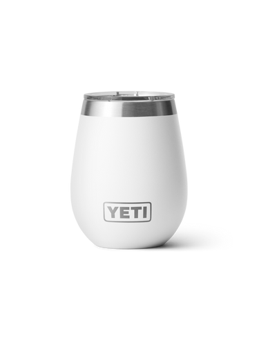 Rambler 10 Oz Wine Tumbler in White – zeitloser Look für jeden Anlass.