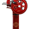 Elegante Berkel Schneidemaschine B2 aus Edelstahl, perfekt für präzises Schneiden von Wurst, Fleisch und Käse – hochwertige Verarbeitung und klassisches Design.
