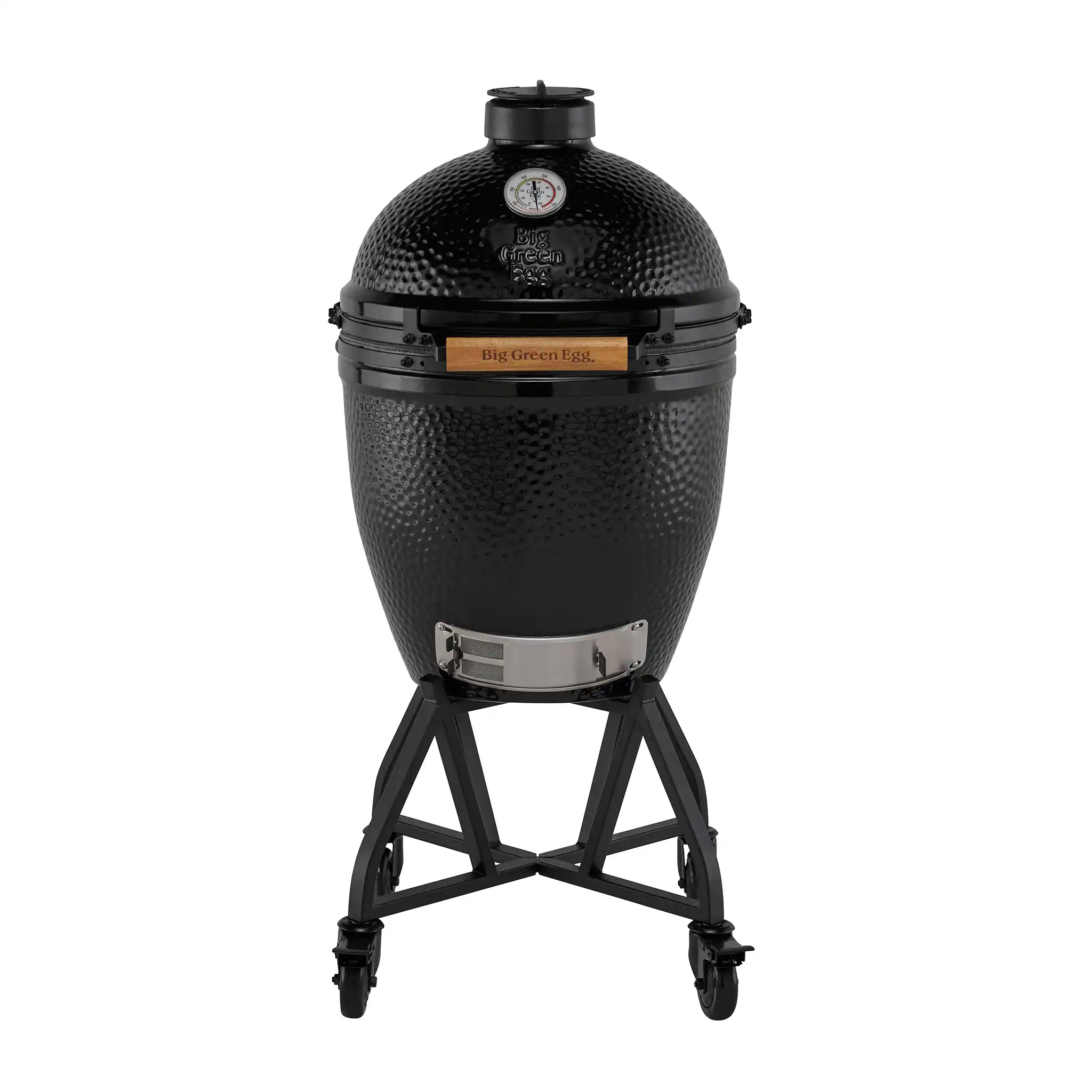 The Onyx Kamado-Grill von Big Green Egg in edlem Schwarz.