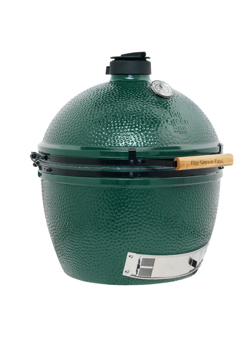 Mit dem Big Green Egg XLarge können sehr viele Gäste auf einmal Ihre schmackhaft gegarten Zutaten und Gerichte genießen.