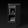 Unterschrank für DRY AGER DX 500 mit verstellbaren Füßen und Soft-Close