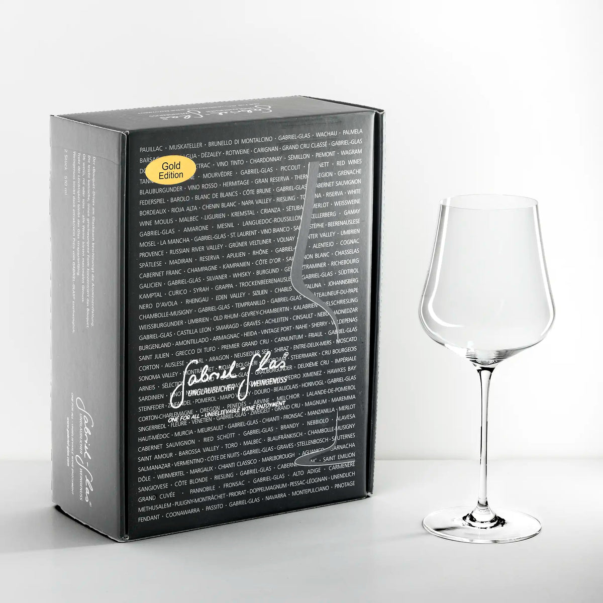 Gabriel-Glas Gold Edition im 2er Set
