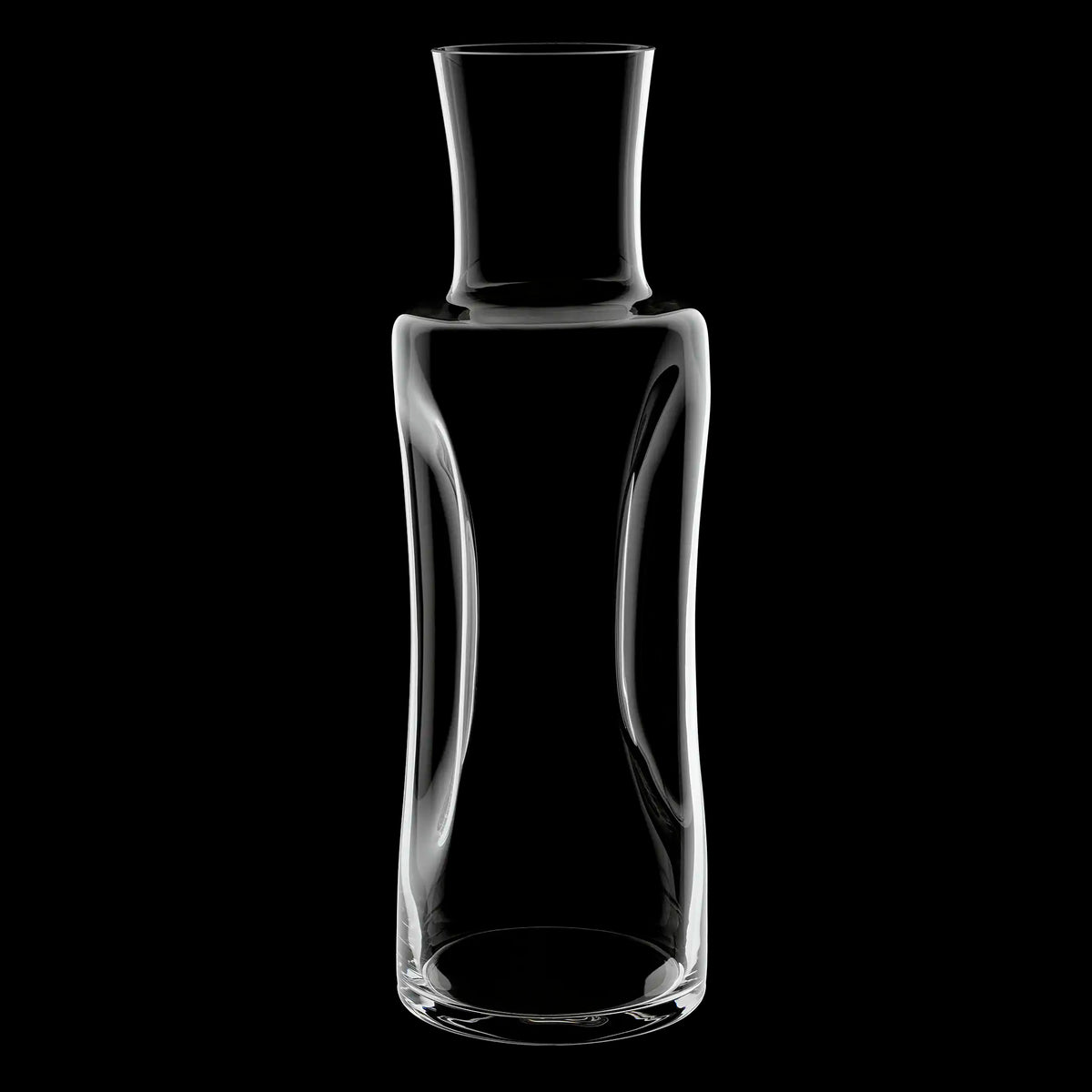 Gabriel-Glas Karaffe Gold Edition Aqua 1 l - ergonomisch geformte Glas Karaffe aus bleifreiem Kristallglas