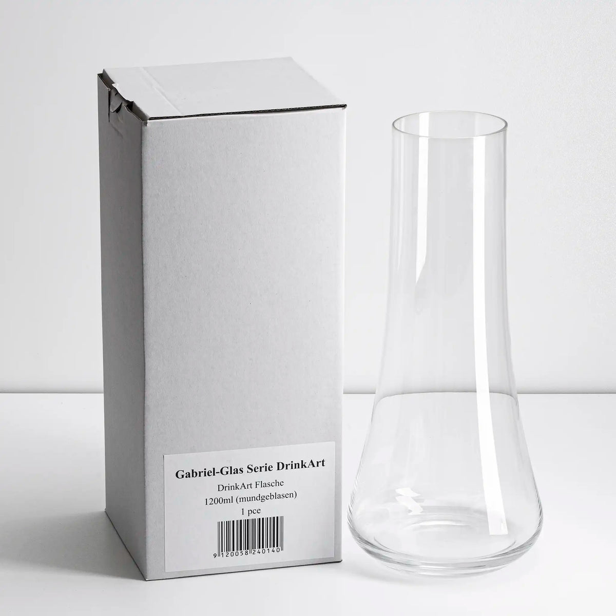 Gabriel-Glas DrinkArt Karaffe Gold Edition - hochwertige Design Karaffe für Wasser, Wein und Säfte