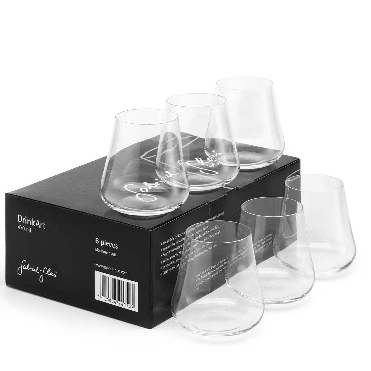 Gabriel-Glas DrinkArt Glas im 6er Set