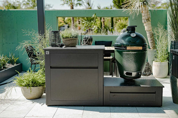 Grillzimmer mit Big Green Egg