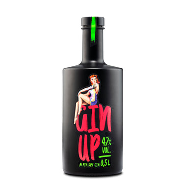 Alpin Dry Gin Rot von Harry Albel – Einzigartiger Geschmack, in sechs Farben erhältlich.