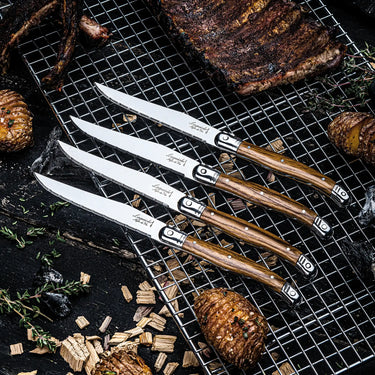 Laguiole Premium Line Steakmesser-Set 6-tlg. wood