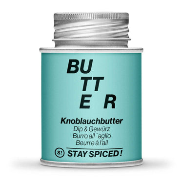 Knoblauchbutter als Dip & Streugewürz von Stay Spiced