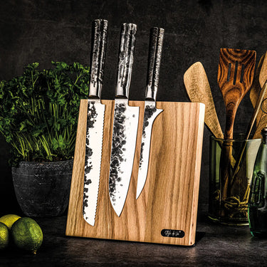 Style de Vie Messerblock Eiche, magnetisch