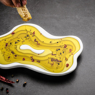 Style de Vie Olivenölschale Keramik groß