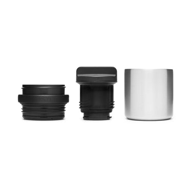 Der Rambler Bottle Cup Cap verwandelt Ihre Flasche in eine isolierte Thermosflasche.