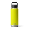 Rambler Flasche von Yeti mit 36oz Füllmenge in der limitierten Farbe Firefly Yellow