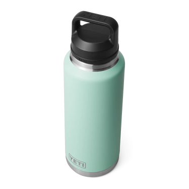 YETI Rambler 46 Oz Bottle Chug in Seafoam mit auslaufsicherem Chug Cap